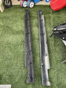 71800-s6ma-zz00-03-04-05 Acura Molding Driver Side Skirt Rocker Panel Plastic Cover Door Black Left Right Sides
