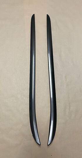 73152-tl0 Acura 09-14 Tsx Set Left And Right Lh Rh Windshield Pillar Molding Trim Gray Oem