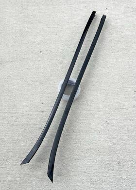 73162-sja Acura 2005-2008 Rl Driver And Passenger Side Windshield Pillar Molding Trim Oem