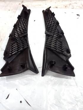 66895-3ka0a Aftermarket Products 66894-3ka0a 2pc Wiper Cowl Extension Trim For Nissan Pathfinder 13-20