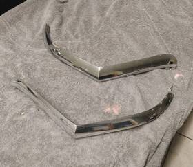 3543187 Amc 3543186/3543187 1965-1966 Ambassador Fender Molding Trim - Lh And Rh Parts #3543186/3543187