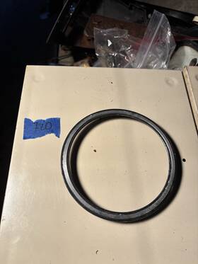 3602528 Amc 1970 Amx Quarter Chrome Circle Ring Emblem Oem