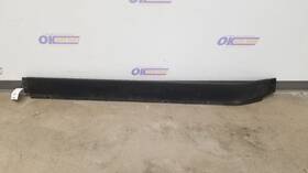 189.am1508 American Motors 08 Hummer H2 Rocker Panel Moulding Side Skirt Left Driver Black Textured