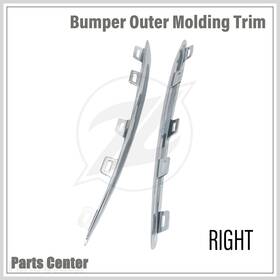 A1678858203 Aotoparts 1678858203 Fits Mercedes Benz Gle W167 2020-25 Gle450 Front Right Bumper Outer Molding Trim