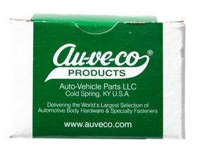 19013 Au-ve-co Products Rear Door Trim Luggage Push-type Retainer 10mm Stem