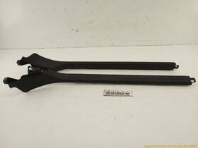 127.au1k01 Audi Tt Mk1 8n Convertible Pair Of Inner Door Sill Scuff Plate Fits 2000-2006 00