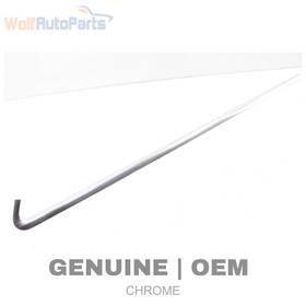 4b9853346 Audi Rear Right - Quarter Window Glass Trim / Molding A6 Allroad S6 Chrome