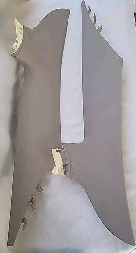 4f5867245d-1nc Audi 2005-2011 A6 Rear Left And Right Upper D Pillar Trim Panel 4f5867246d 247d