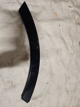 4m0854820a Audi 2017 2018 2019 Q7 Rt Rear Wheel Quarter Arch Molding Black