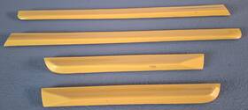 8e0-853-959-a-7dl Audi A4 Door Blades B6 B7 S4 Sline S-line Ultrasport Molding Lower Trim Yellow