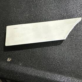 8p4853699 Audi 8p A3 Left Quarter Lower Molding Trim White Ly9c
