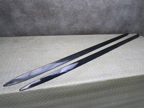 Audi 8t0854931 08-16 B8 S5 Coupe Set Of 2 Side Rocker Panel Trim Molding Black Oem