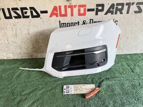 Ay82780 Audi W/crack 2017 2018 2019 Q7 Front Left Bumper Side Panel End Oem