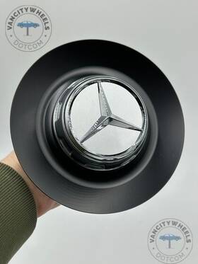 A2224002800 Auto Hubcaps Usa A0004002800 147mm Mercedes Benz W213 W205 R190 Wheel Hub Center Cap Matte Black