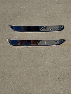 Auto Ventshade Avs 088522306817 Stainless Steel Screw-on Rain Guard Vent Visors For 80-96 Ford F150 Bronco Truck
