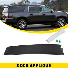 20963321 Auxito Fits 2015-2018 Chevrolet Tahoe Rear Right B-pillar Trim Molding Door Applique