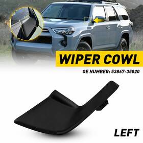 53867-35020 Auxito 5386735020 Fit For 2010-2020 Toyota 4runner Front Driver Side Cowl Cover Seal D