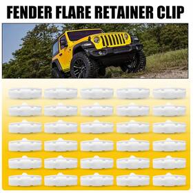 68395634aa Auxito White Plastic Retainer Clips Set Of 30 For Jeep Gladiator 2020 3.6l