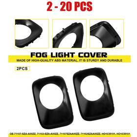 71102szaa00zz Auxito Fog Light Lamp Cover Accessories Upgraded Black 2-20x For Honda Pilot 2009-2011