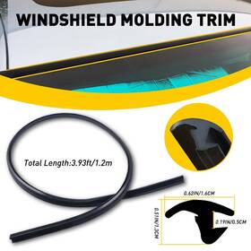 73150-sna-003 Auxito For 2006-2011 Honda Civic Windshield Reveal Surround Molding Trim