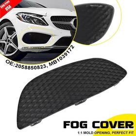 2058850823 Auxito Autoparts Fog Light Covers Front Right Lh Side For 17-18 Mb Mercedes C300 Hand Mb1039172