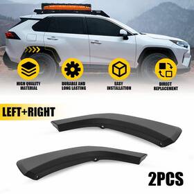 75062-0r010 Auxito Autoparts For 2019-2024 Toyota Rav4 Rear Wheel Opening Trim Molding Driver Passenger Side
