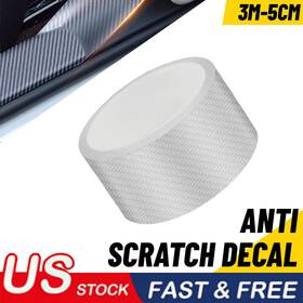 Fzjd-tm-3m-5cm Auxito Car Door Plate Sill Bumper Scuff Cover Anti Scratch Protector Tap Decal Sticker