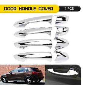 Mbsg-x156-15-19c Auxito Fit For Mercedes-benz Cla C117 Gla X156 Chrome Door Handle Cover With Keyhole