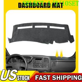 85741 Auxito Part Gray Dash Cover Mat Dashboard Pad For Chevy Silverado 1500 2500 Tahoe 01-06 1 10