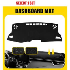 Zgd-corolla-19-23 Auxito Dashboard Cover Mat Polyester Silicone For Toyota Corolla E210 2019-2023 1-10x