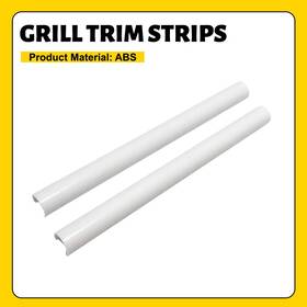 Zwst-f30-13-18w Auxito Grill Bar V For Bmw F31 Strips 3 F30 Series Front Bracegrille Trim Cover White T