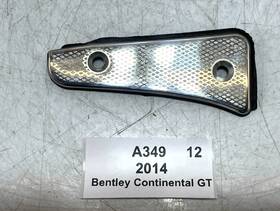 3w3807486 Bentley 12-18 Oem Continental Gt Rear Right Passenger Side Bumper Plate Gasket