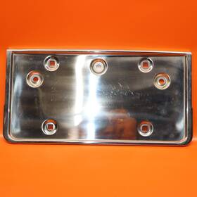 Ub84347 Bentley Azure License Plate Bracket 1993-2003 Chrome R Sc Oem