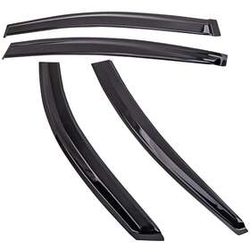 Baof7y Bfo Acrylic Window Visor Sun Rain Guard Vent Shade For Hyundai Elantra 2017-18-19