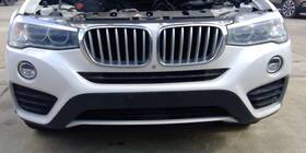 105-59914b Bmw 2015-2018 X4 Front Bumper Cover Assembly With Surround Auto Part 300 White