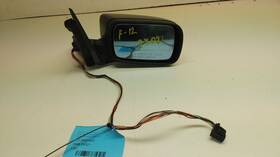127.bm1a02 Bmw 2002 325xi E46 Rh Mirror Dark Blue