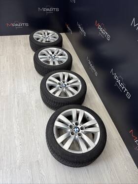 36116775599 Bmw 2006-2013 E90 E91 E92 E93 Style 161 Wheels Rims 17x8 Inch With Tires Set Oem