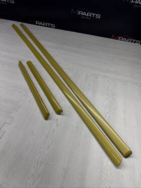 51-13-8-238-878 Bmw E46 330 M3 Pheonix Yellow Door Trims Trim Moulding Set