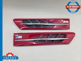 Bmw 51.13 959/51 959/51132492959 Z3m Roadster Hood Fender Vent Grille Red Set L R 96-02 Oem Paint 405/3