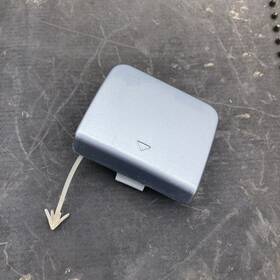 51123414409 Bmw 2006-2010 X3 E83 Rear Bumper M Sport Tow Hook Cover Silver 3414409 Oem B32
