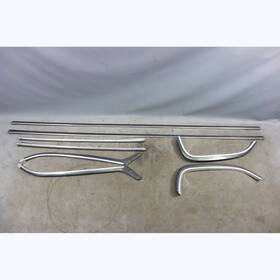 51131848799 Bmw 1978-1984 E23 733i 7-series Exterior Chrome Window Moulding Trim Set Oem 51131848799 Bmw 1978-1984 E23 733i 7-series Exterior Chrome Window Moulding Trim Set Oem