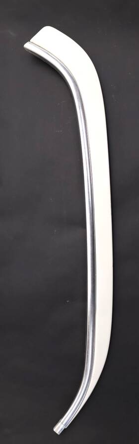 51131922272 Bmw E30 Coupe Right Rear Window Rain Outlet Air Drip Moulding White