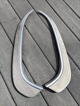 51131922332 Bmw E30 4 Door Sedan Rear C Pillar Air Trim Bronzite Set