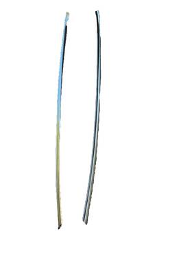 51131932808 Bmw 84-91 E30 Convertible Top Chrome Moulding Front Rh Lt Original Oem Set Of 2