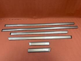 51137036699 Bmw E39 530i Door Moulding Trim Impact Strip Sterling Exterior Grey #03200