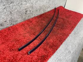 51137062137 Bmw 06-11 E90 Left And Right Side Roof Rail Trim Molding Rack Blue Set Oem 119k
