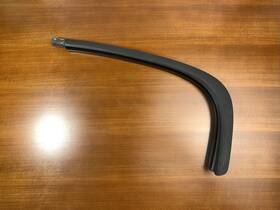 51137117243 Bmw 06-11 E90 Left Rear Window Trim Molding Rain Drip Rail 7117243 Matte Black