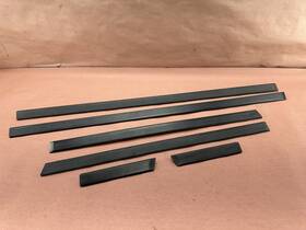 51138159295 Bmw E39 540i M5 525i 530i Door Body Exterior Molding Black Set Oem 113k Miles