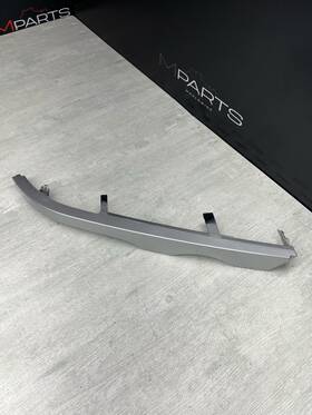 51138208677 Bmw 00-06 E46 330ci M3 Left Driver Side Headlight Lower Molding Trim Silver Oem