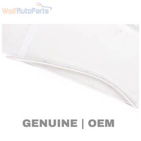 51337005031 Bmw 2004-2006 760i - Front Left Upper Door Window Trim / Molding 7005031